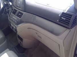 2006 HONDA ODYSSEY, BLUE, EX-L MODEL, 3.5L,AT, FWD,  A25175